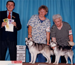 Buddy Won BOB and Katina Won BOW 1999 Premier Show